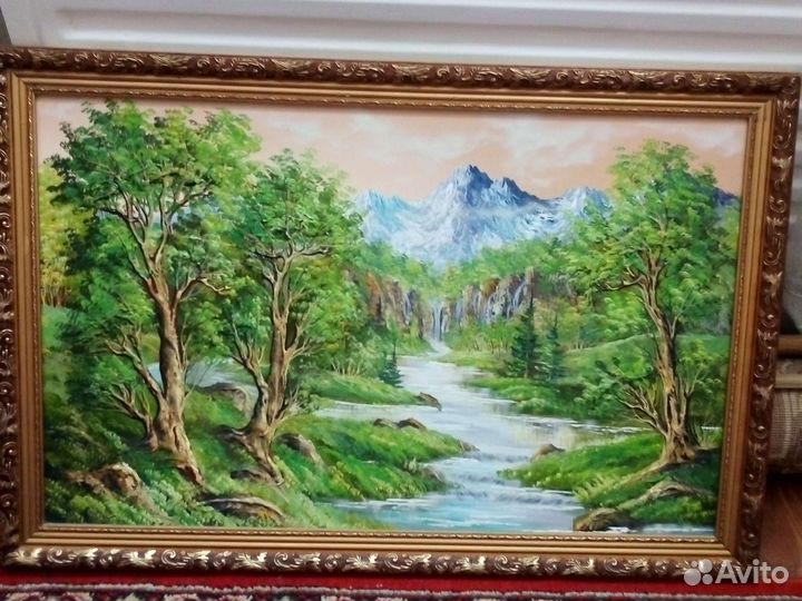 Картина маслом пейзаж