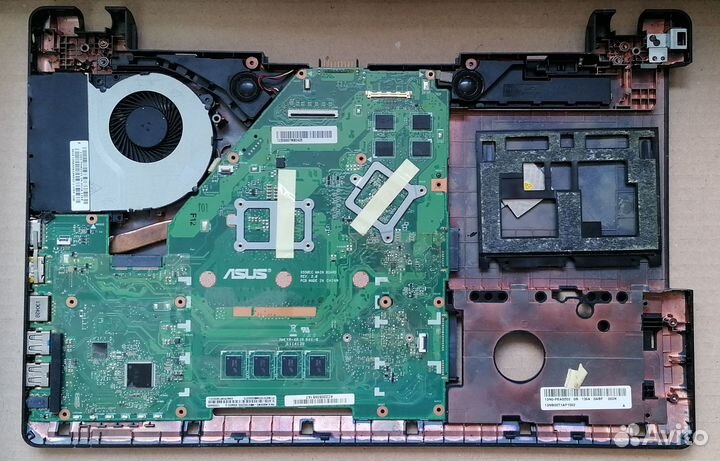 Ноутбук asus X550C запчасти