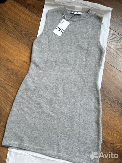 Трикотажный сарафан Zara новый