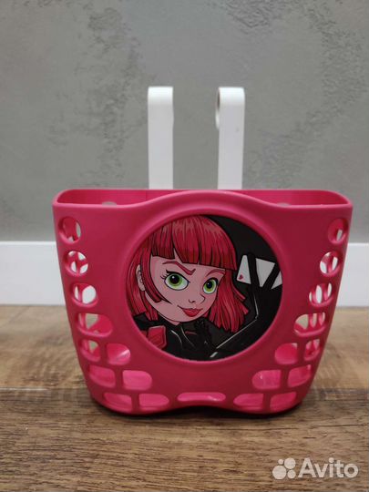 Корзина для детского велосипеда новая Winx