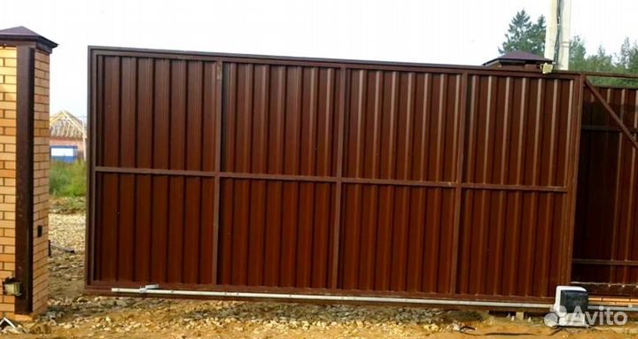 Ворота откатные профессионально