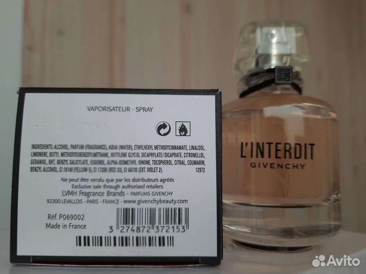 Парфюм Givanchy L'interdit оригинал