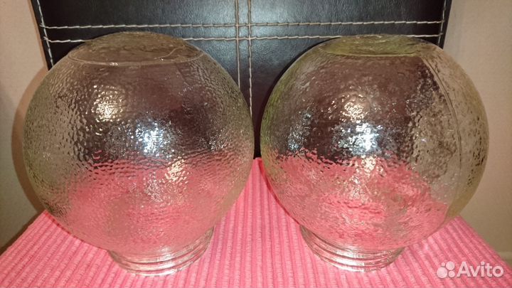 Плафон стеклянный