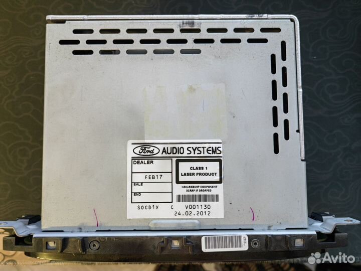 Головное устройство Ford mondeo 4 Sony