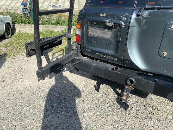 Силовой бампер nissan patrol, задний