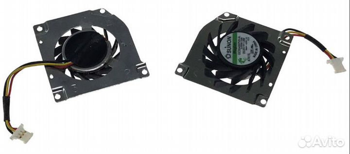 Кулер, вентилятор к Dell Latitude D420, D430, p/n: