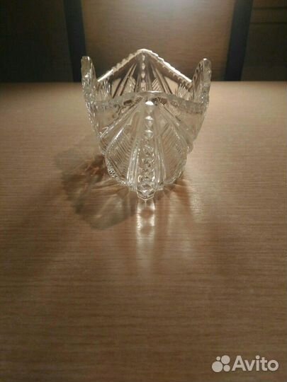 Хрустальная ваза СССР (салатница)