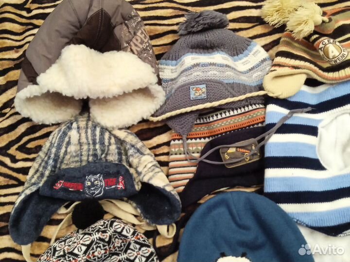 Шапочки на мальчика