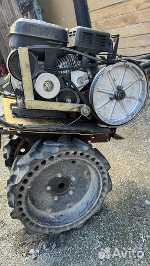 Мотоблок с прицепом