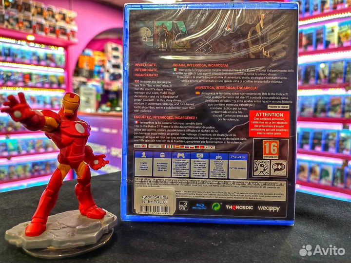 Диск PS4 This Is The Police 2 (Новый)