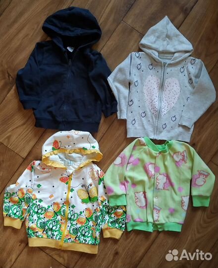 Пакет вещей для девочки 80-86 размер
