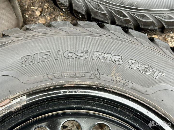 R16 Sava Eskimo Stud 215/65, PCD 5x114.3 DIA 67.1