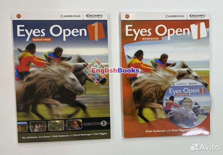 Eyes open 1, комплект (SB,WB,CD) новые