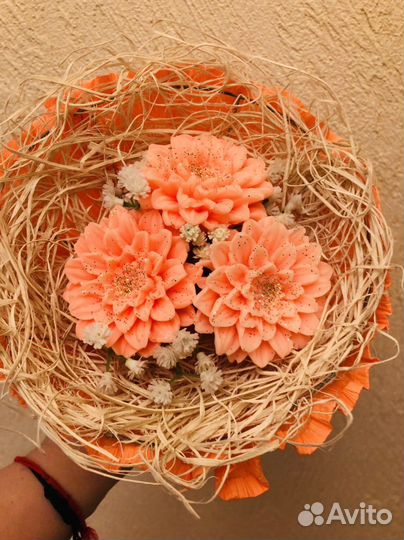 Букет из мыла