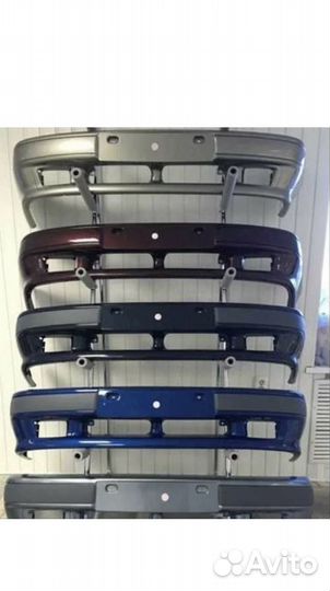 Бампер на ваз крашена