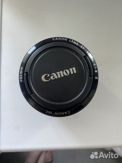 Объектив canon 50mm 1.8