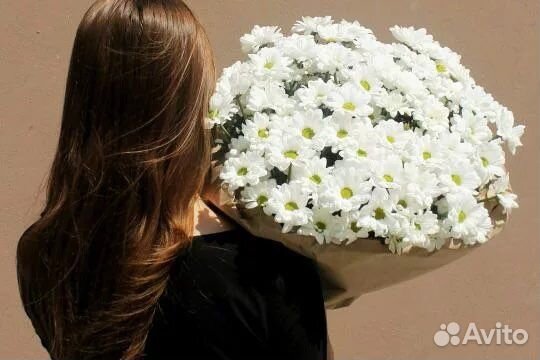 Букет ромашек купить в Перми. Ромашки, хризантемы