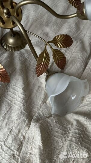 Люстры светильники бу