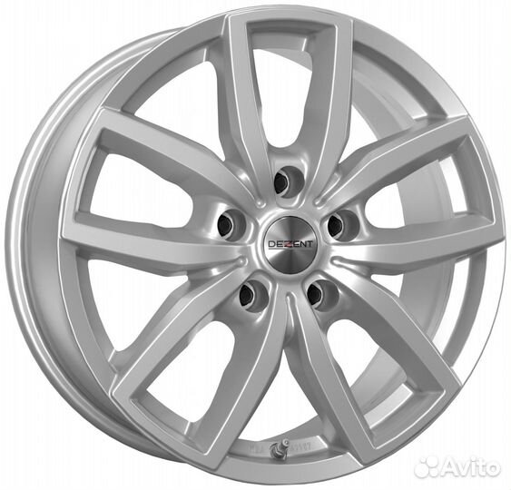 R17 5x112 7,5J ET32 D70,1 Dezent TE silver