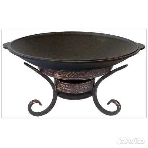 Садж чугунный с подставкой
