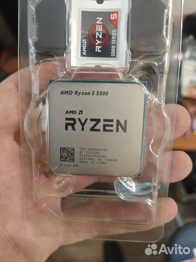 Ryzen 5 5500 oem, новый
