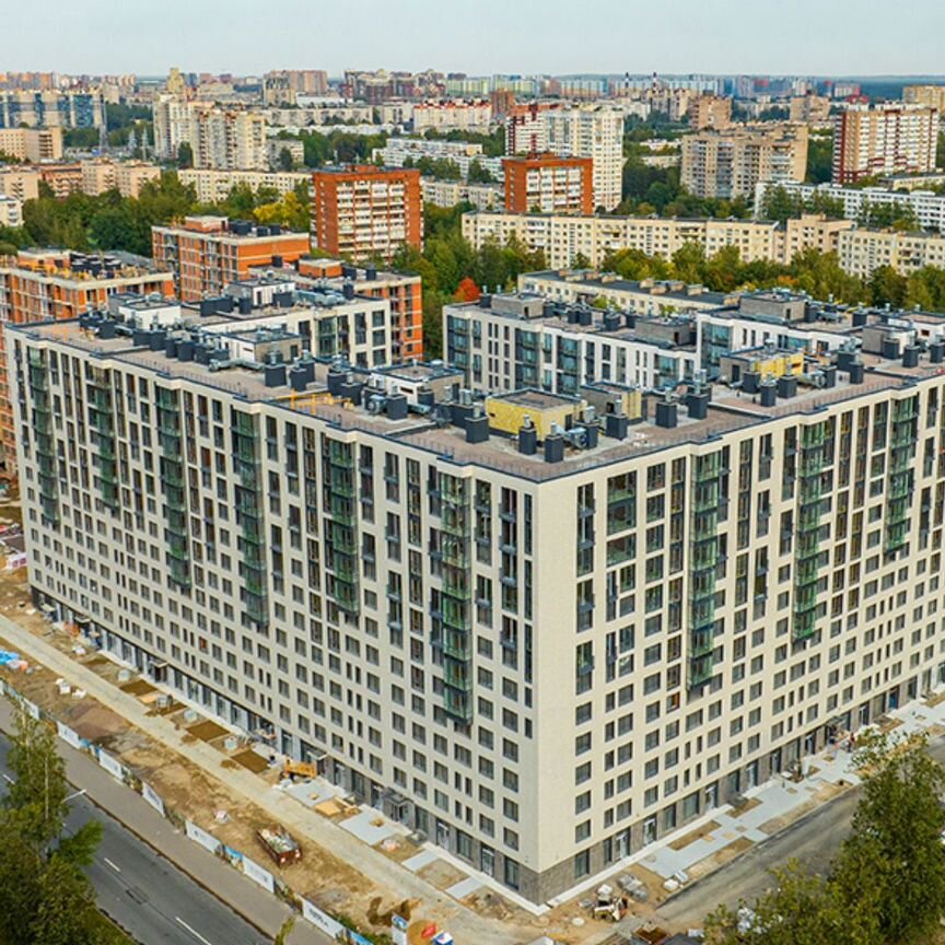 2-к. квартира, 71,8 м², 9/11 эт.