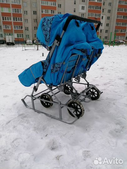 Санки для двойни,двоих