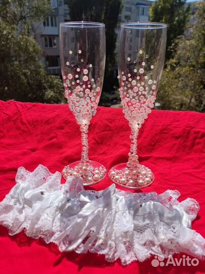 Бокалы свадебные