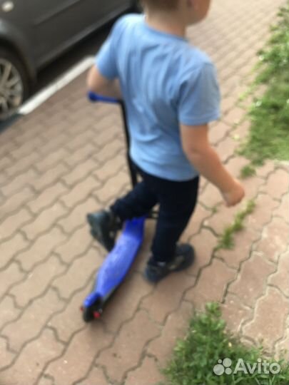 Самокат детский складной с поворотным механизмом