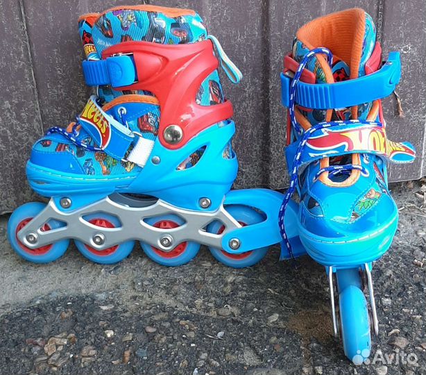 Роликовые коньки детские раздвижные