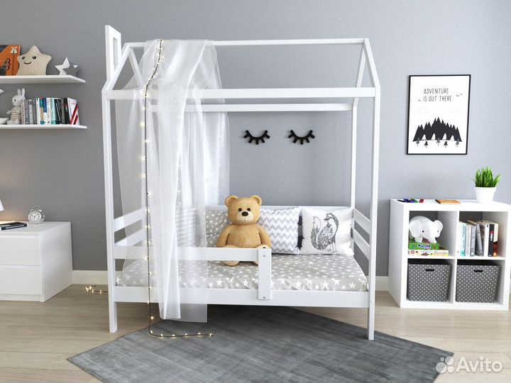 Кровать домик от 160/80 до 200/90