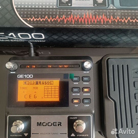 Гитарный процессор эффектов Mooer GE100