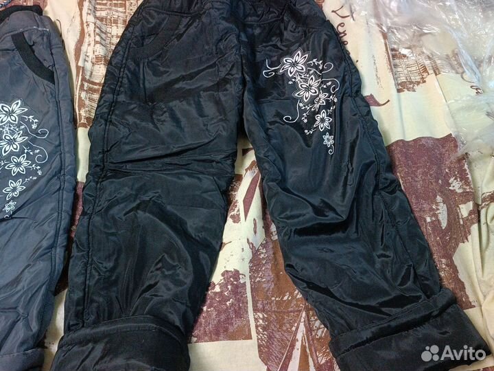 Штанишки тёплые для девочек