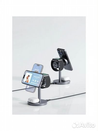 Бзу Aukey MC311 3in1 Qi2 RU