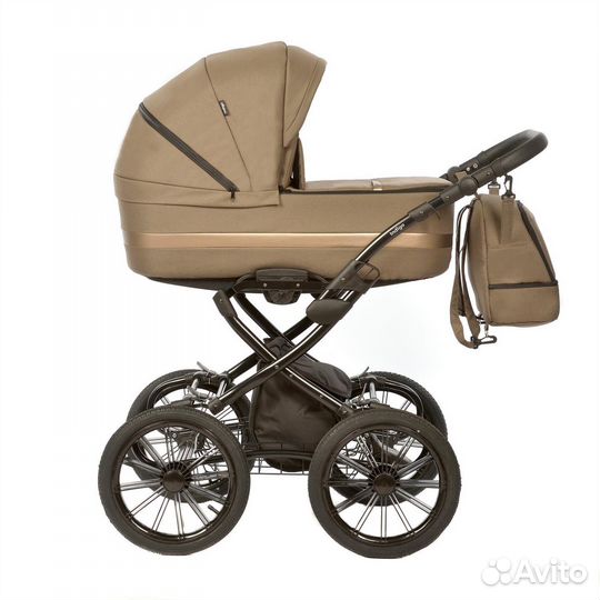 Новая коляска 2в1 с большими колесами в наличии