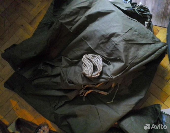 Плащ-палатка солдатская, СССР