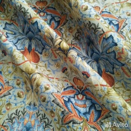 Гобеленовая ткань по мотивам Уильяма Морриса