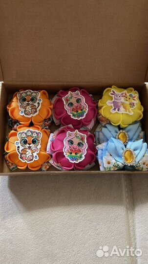 Резинки для волос ручной работы