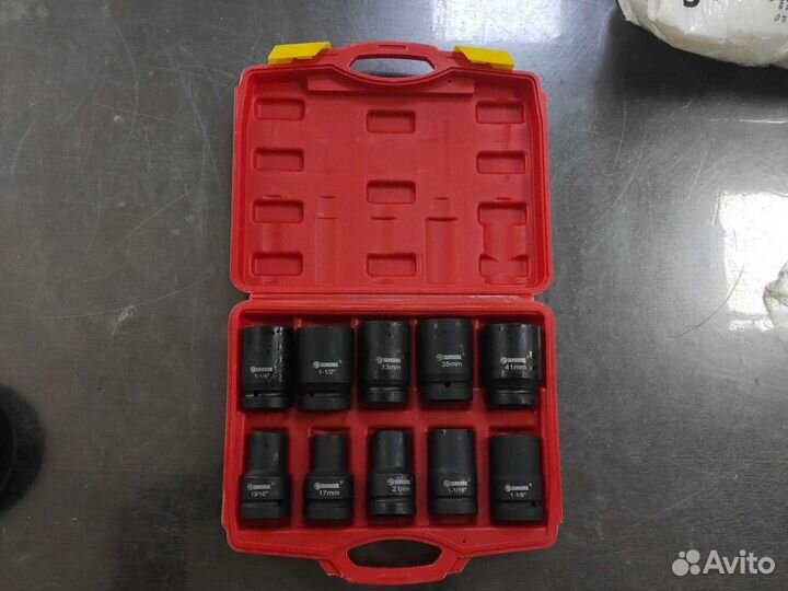 Набор головок ударных 22-41mm