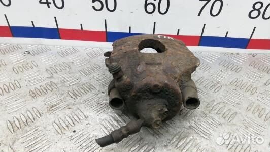 Суппорт тормозной передний левый skoda fabia 2 (3U