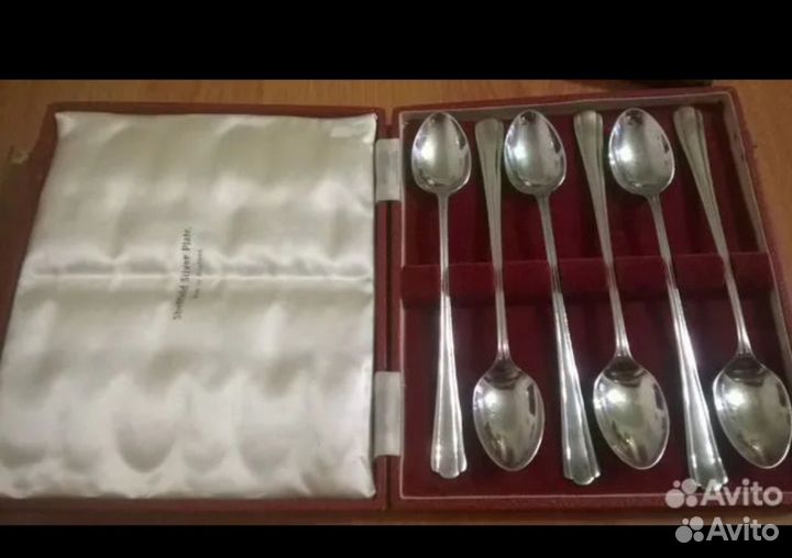 Набор ложек Sheffield Silverplate (серебрение)