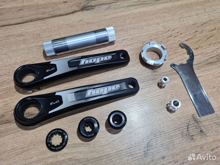 Система шатунов Hope EVO + инструмент