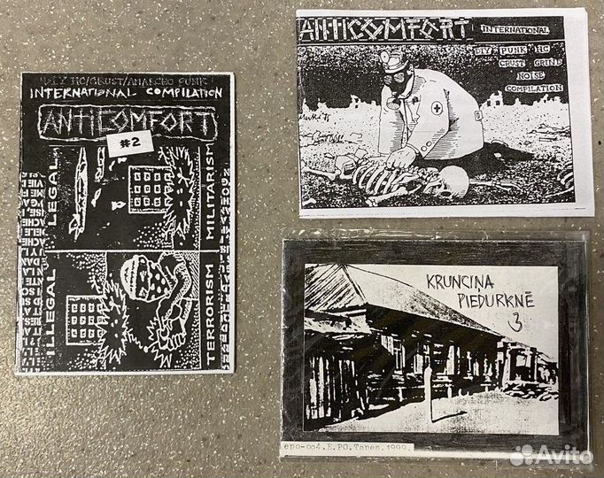 Кассеты русский панк-рок, пост-панк, хардкор NEW