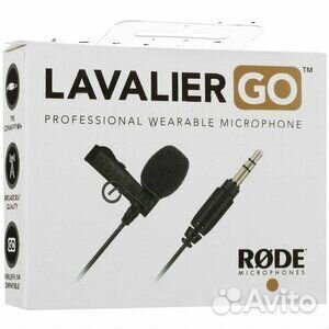 Микрофон rode Lavalier GO петличный