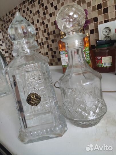 Штоф хрустальный и графин