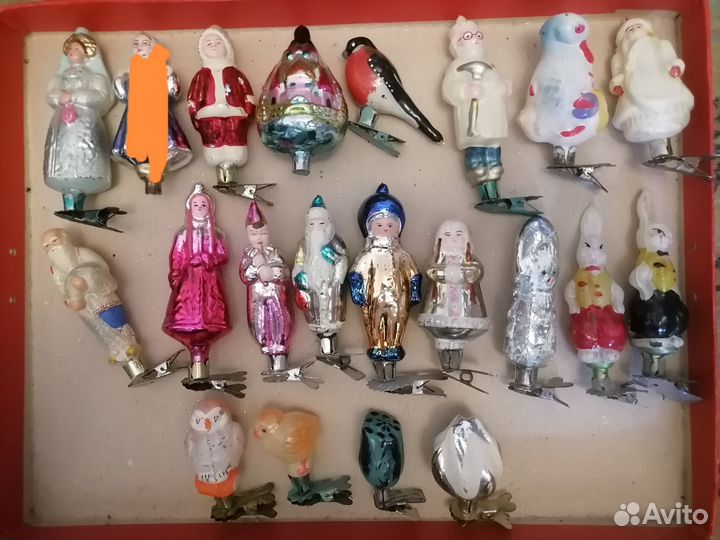 Елочные игрушки СССР