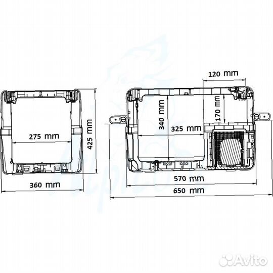 Холодильник для авто компрессорный