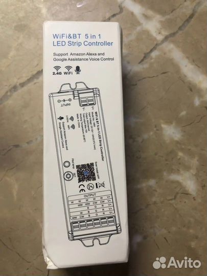 Контроллер rgbcct для светодиодных лент диммер