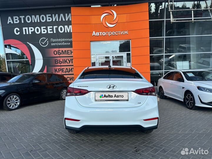 Hyundai Solaris 1.6 МТ, 2018, 55 216 км