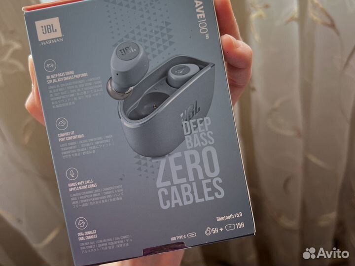 Беспроводные наушники jbl